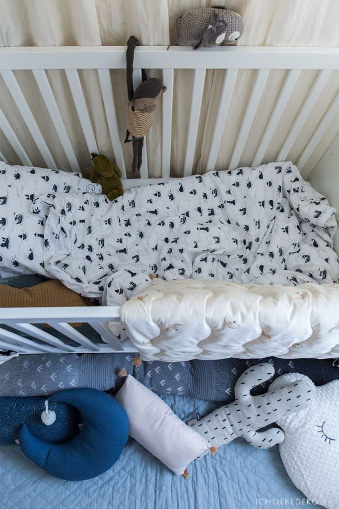 gemütliches Kinderbett für Bettgehroutine